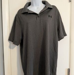 Men's Under Armour UA Performance Polo Shirt L Heatgear Loose